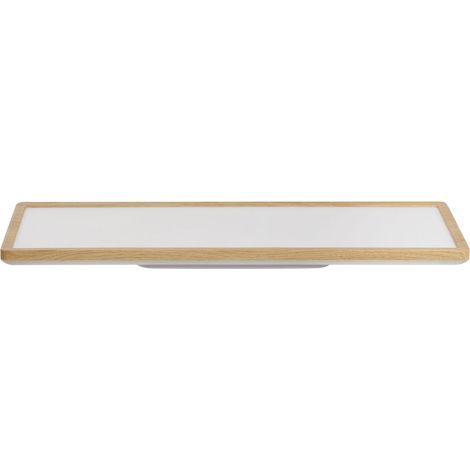 LED Deckenlampe ARDENZA mit Fernbedienung mit Dimmer Hellbraun (1/5)