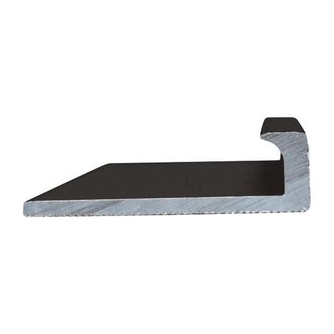 ONDEE ZEN - Profilé de panneau mural finition rectangulaire noir 4mm (1/4)