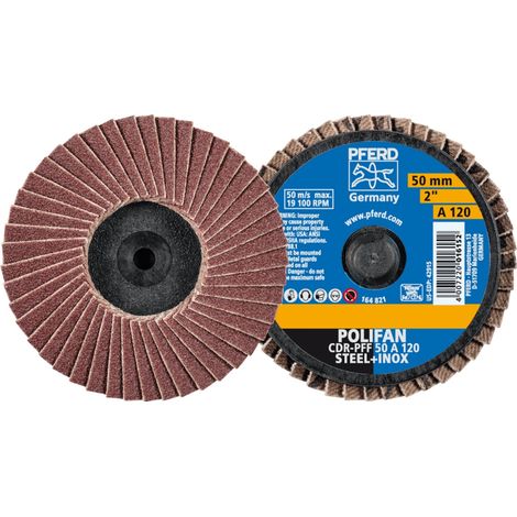 PFERD COMBIDISC Korund Mini-POLIFAN CDR Ø 50mm A120 für universelle Anwendungen (1/5)