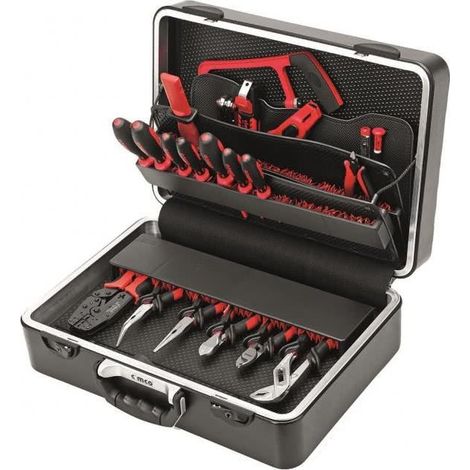 Outil cimco meisterkoffer elektro 175331 22 pièces 51x44 cm