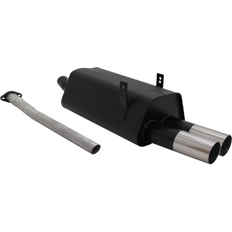 Échappement arrière sport pour BMW series 3 E36 320 323 2x76 RL-Design avec ABE