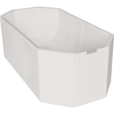 Calmwaters® - Exclusive - Badewannenträger aus Styropor für 8-Eck-Badewannen in 180 x 90 cm - 03AX3363 (1/5)
