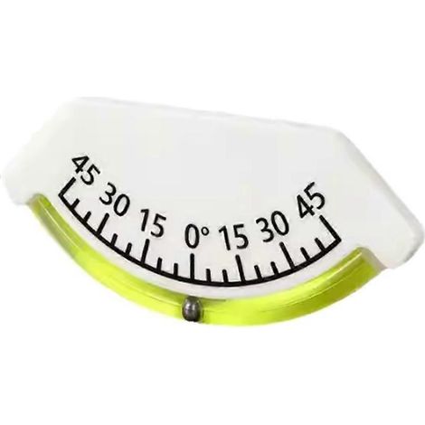 Niveau à 45°, inclinomètre à 45°, mesure précise, installation facile pour véhicules tout-terrain, camions, camping-cars, remorques et bateaux. (1/5)