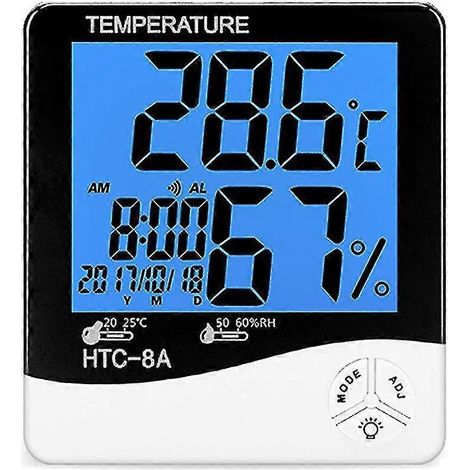 Hochpräzises elektronisches Thermometer mit Digitalanzeige, Mini-Temperaturanzeige -1-HTC-8A