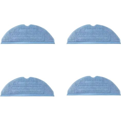 Lot de 2 lingettes de rechange pour serpillère, accessoires de nettoyage haut de gamme et absorbants compatibles avec les aspirateurs robots Roborock S7 Max, S7 MaxV et T7S Plus. (1/5)