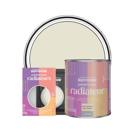 Peinture pour Radiateur, Finition Satinée - Huître (1/3)