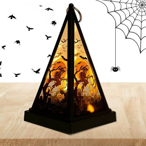 Lampe d'halloween Halloween Crâne Veilleuse Motif LED Nuit (1/5)