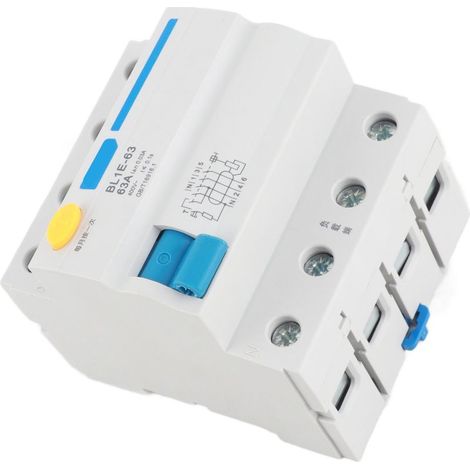 BL1E-63 3P N 63A 230 V 30 mA Fehlerstromschutzschalter - Hohes Abschaltvermögen, kompakte Bauweise und Überlastschutz für Wohn- und Ingenieurprojekte. (1/5)