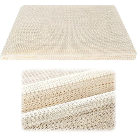 Tapis Antidérapant Doux, Sous-tapis Antidérapant en PVC Ultra Fin, Antidérapant Tapis Stopper Recadrable, Sous-Tapis Antidérapant pour Matelas, Tatami, Tapis de Canapé, Coussin de Chaise (180x 200 cm) (1/5)