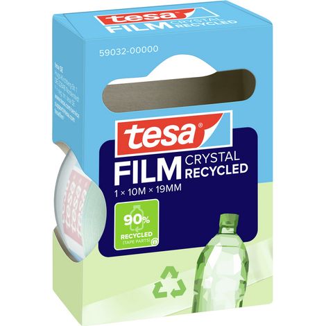 tesa ECO & CRYSTAL 59032-00000-00 tesafilm tesafilm® Eco & Crystal Transparent (L x B) 10 m x 19 mm (1/4)