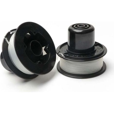 Lot de 3 bobines A6226 compatibles avec tondeuse à gazon automatique Black and Decker Auftipp GL250/GL310/GL360/GL360SB avec cordon de 6 m (1/4)