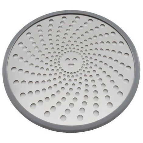 Bonde de douche en acier inoxydable avec filtre anti-cheveux, anti-obstruction et facile à nettoyer pour salle de bain - Argent (1/5)