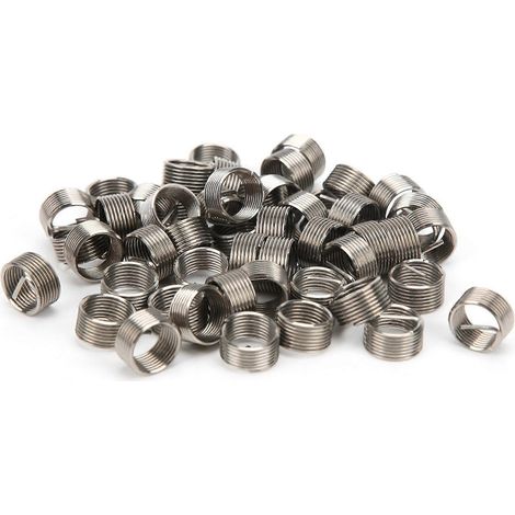 50-teiliges Gewindereparaturset aus Edelstahl, M10x1x1D