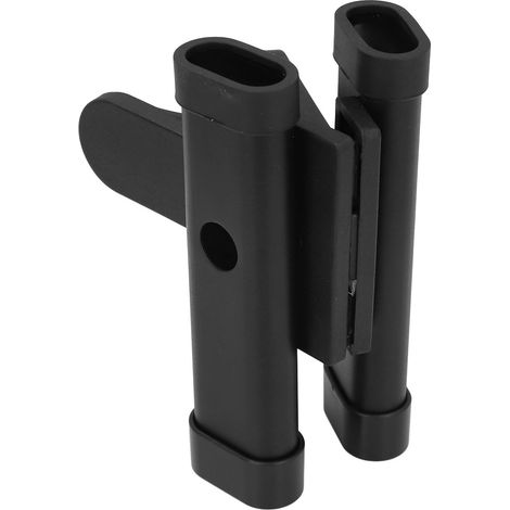 Support pour baguettes de batterie, structure en métal ABS, angle réglable, fixation par clip, pour 2 paires de baguettes ou balais (1/5)