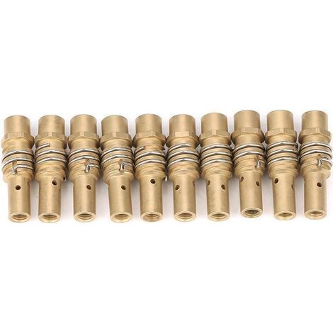 TAISHENGDA-10pcs Porte-embouts Buse Soudage MIG Consommable Accessoire pour Chalumeau Torche 15AK, Accessoire pour Soudage MIG (1/5)