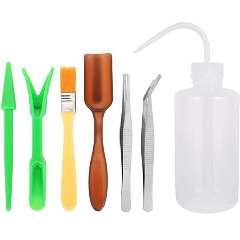 Ensemble d'outils de jardinage miniatures pour la plantation, outil de transplantation pour plantes succulentes. (1/5)