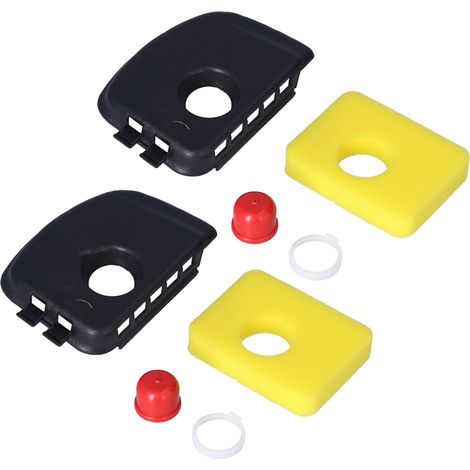 Deux jeux de couvercles de nettoyage de filtre à air de tondeuse à gazon et de filtres à liquide de démarrage (595660/799579/594281) conviennent aux moteurs 08P500.