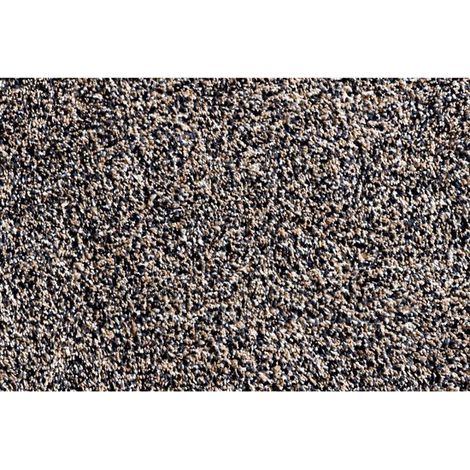 Tapis d'entrée Aquastop - tapis anti-salissures - tapis de séchage - tapis en coton - Granit 60 x 100 cm (1/3)