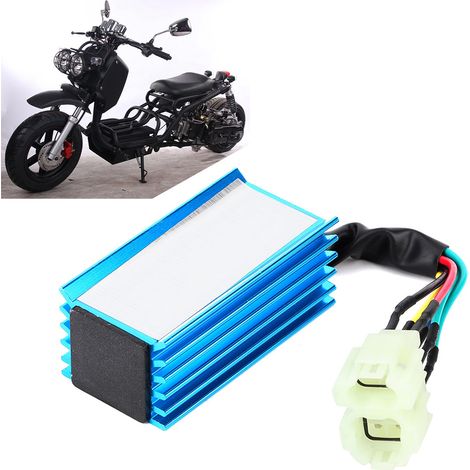 GY6 6-Pin Rund-CDI-Zündung für 50ccm, 90ccm, 110ccm, 125ccm und 150ccm 2-Takt-Roller-/Motorradmotoren – Zündspulengehäuse (1/5)