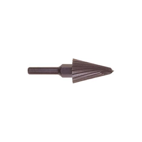 FRESA CONICA IN HSS PER METALLO DA MM.0 A 25- - ø da mm.0/25 codolo mm.8 PG 835.00 - 1 blister PG