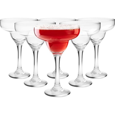 Ensemble de Verres à Cocktails 6 pièces Verres à Margarita 6x220 ml (1/5)