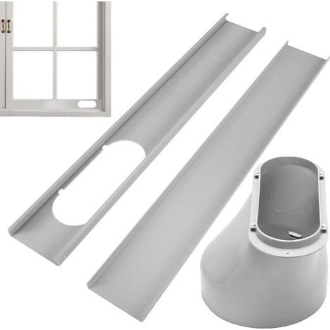 Kit calfeutrage climatiseur mobile – Tuyau de 15 cm – Installation rapide – Matériau ABS durable pour performance optimale (1/5)