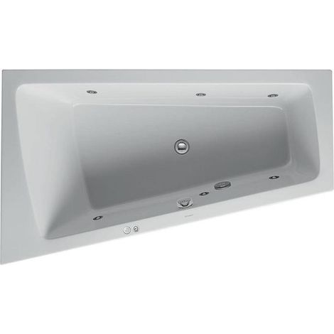Duravit Paiova Whirlpool, Einbauversion, 1 Rückenschräge links, (1/5)
