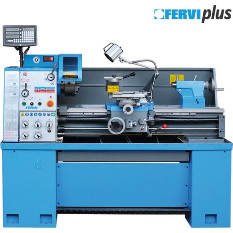 Inverter-Paralleldrehmaschine mit 400-V-Metallanzeige Fervi t070/400v3a15