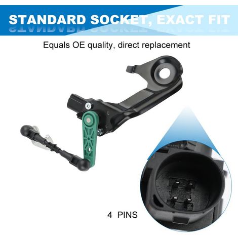 Scheinwerfer-Niveausensor und Fahrzeughöhensensor passend für Audi 4H0941309C hinten links (1/4)