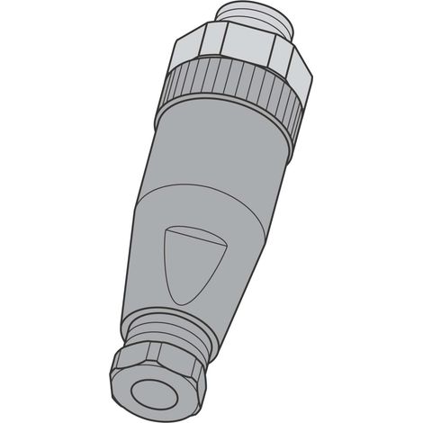 Turck Steckverbinder M12,Stecker,4p,gera. BS8141-0