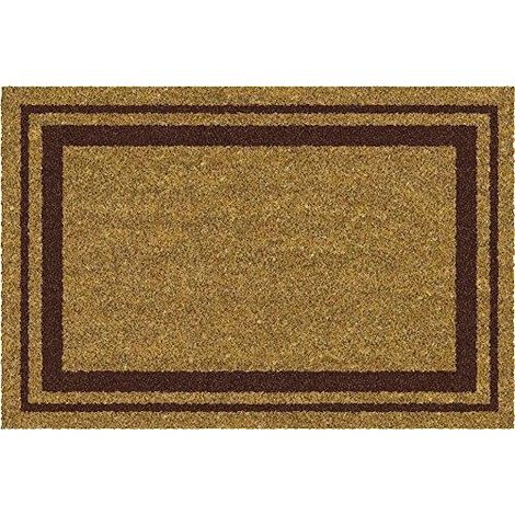 idmat Coco Elegante Fußmatte braun 40 x 60 cm