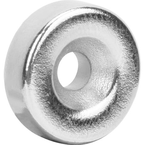 20 Aimants Néodyme Fraisés M4 Pas 15x5mm, Terres Rares Puissants pour Audio, Électronique, Machines (1/5)
