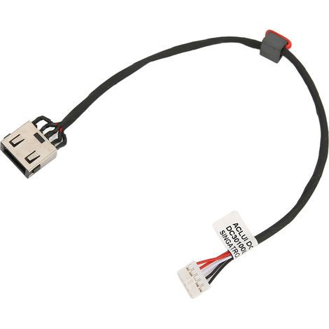 Cavo di ricarica di ricambio per laptop Dell Inspiron, cavo CC resistente, connettore di alimentazione CC per Dell Vostro, cuscinetti di alta qualità.