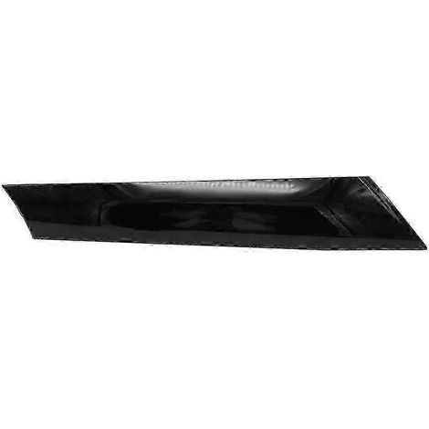 Pour Mini Cooper R55 R56 R57 2007-2015, garniture de montant A avant gauche, moulure extérieure noire brillante, qualité d'origine (1/4)