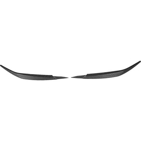 1 paire de baguettes de finition de phares gauche/droite pour BMW X6 E71 (2008–2020) (1/5)