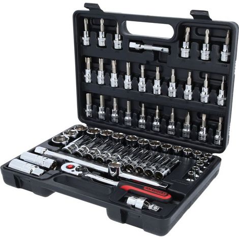 KS Tools 3/8 CHROMEplus Steckschlüssel-Satz, 61-tlg