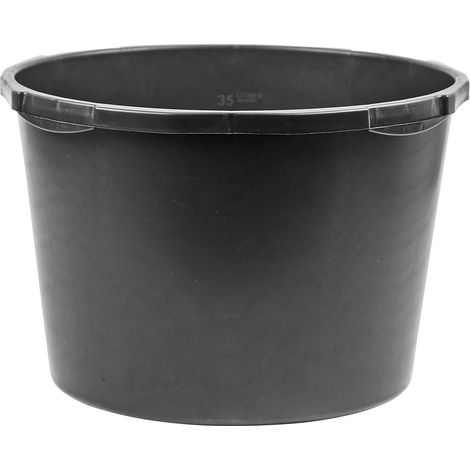 Mörtelkübel Baukübel rund Ø 38/46 cm Mörtelwanne 45 Liter Zementkasten (1/5)