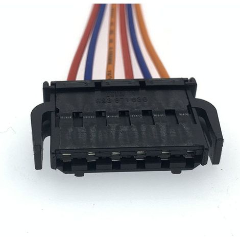Connector for domestic car taillight and sunroof motor 893971636 (1996) DJ7062-2.8-11/21 -- Single connector