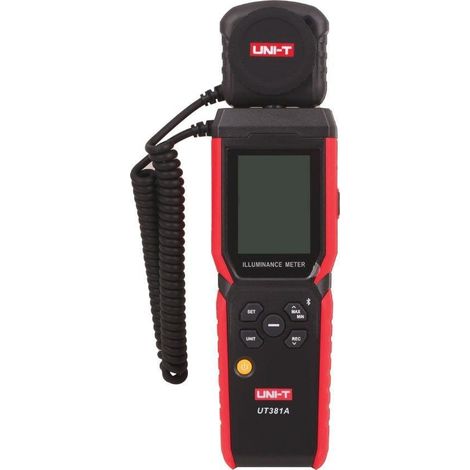 Luxmetro uni t meter envitomental ut381a nero 400000 lx (1/3)
