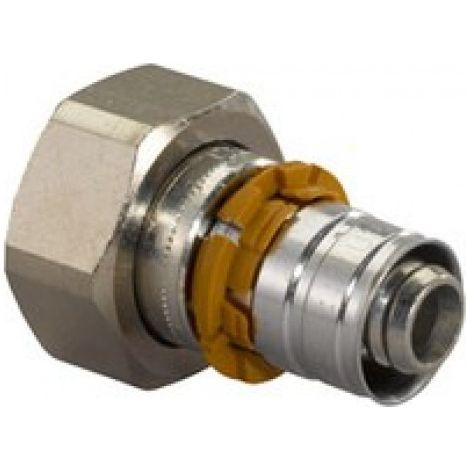 Racor tuerca móvil S-PRESS - UPONOR Medidas: Ø20mm x 1/2"