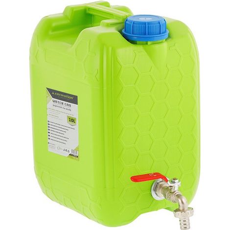 Wasserkanister mit Metallhahn 10 l Carmotion-CMPL0046