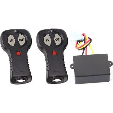 Cocoarm Kit de Télécommande de Treuil Universel 12 V Robuste avec Solution Longue Distance à Double émetteur adapté aux Treuils de 17 000 Lb pour Voitures et Camions. (1/5)