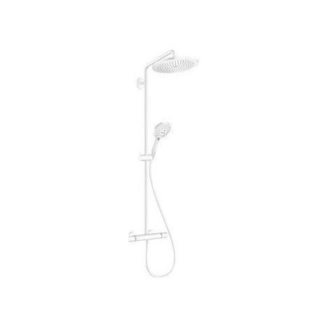 Showerpipe 280 1jetavec mitigeur thermostatique blanc mat