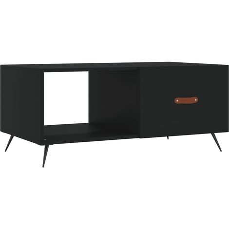 Maison Exclusive - Couchtisch Schwarz 90x50x40 cm Holzwerkstoff