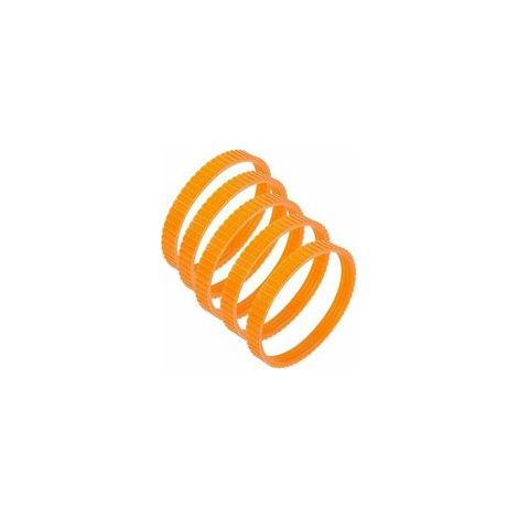 Lot de 5 courroies d'entraînement de rabot électrique Orange 1900B de 9,6 mm (1/3)