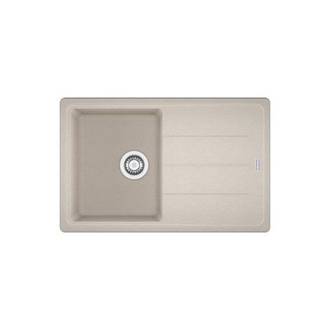 Franke Boston BFG 611-78. Colore del prodotto: Beige, Numero di vasche per lavello: 1 ciotole, Dimensioni prima vasca (LxL): 340 x 420 mm. Larghezza: 780 mm, Profondità: 500 mm, Larg... - 114.0275.934 (1/2)