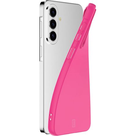 Cellularline CHROMA – Galaxy A57 Custodia in TPU colorata, opaca e soft touch con interno in microfibra antigraffio. Protegge bordi e tasti senza alterare il design del telefono. (1/5)