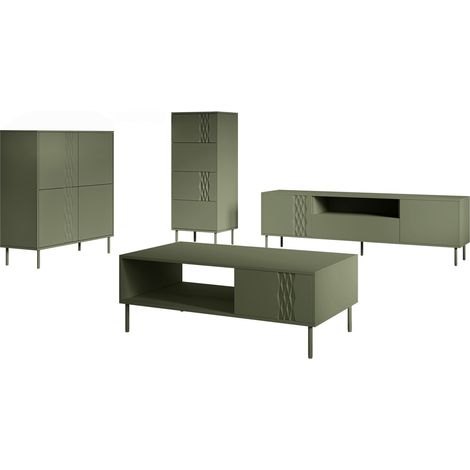 Conjunto de salón Tolete 108, Verde