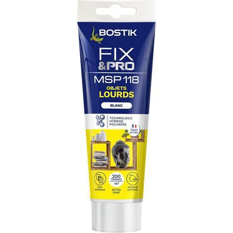 Colle de fixation Bostik Fix&Pro MSP118 objets lourds 150ml (1/3)