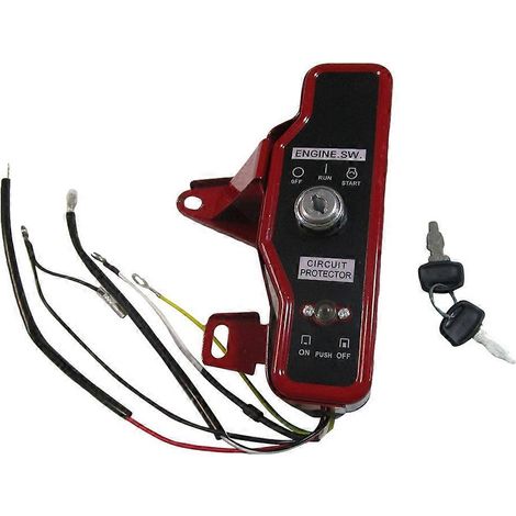 Pompe à moteur à essence F, démarrage électrique, interrupteur à clé, boîtier de commande 168F/170, micro-machine agricole, moteur d'ingénierie (1/5)